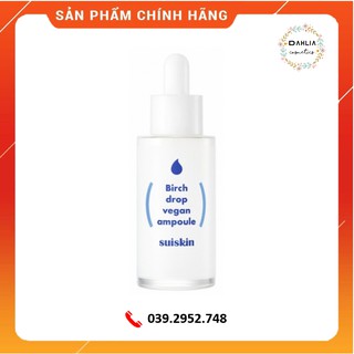 Tinh chất bạch dương SUISKIN Birch Drop Vegan Ampoule 35ml