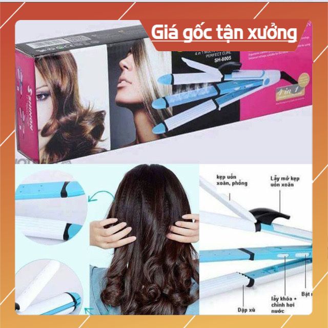 Máy làm tóc 4in1 shinon 8005