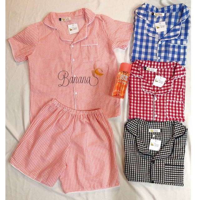 [SALE] Pijama sooc Thái kẻ caro