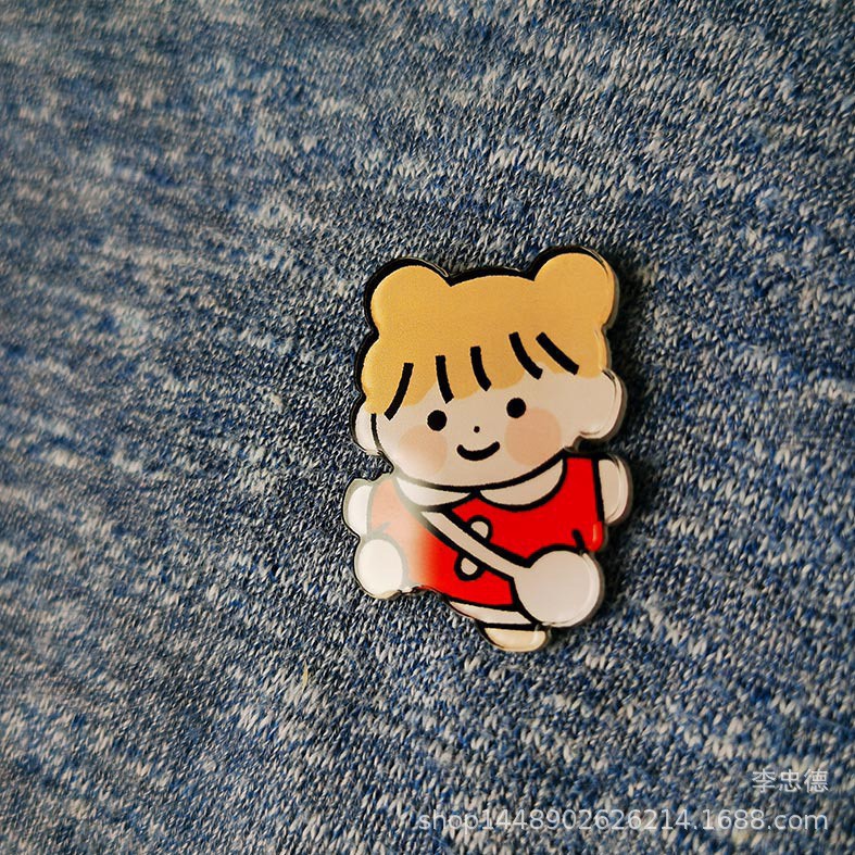 [SHOP CHỌN MẪU NGẪU NHIÊN] Phụ kiện Sticker dễ thương cute gài ghim cài Balo Túi Ví trang trí sinh động Midori Studio | BigBuy360 - bigbuy360.vn