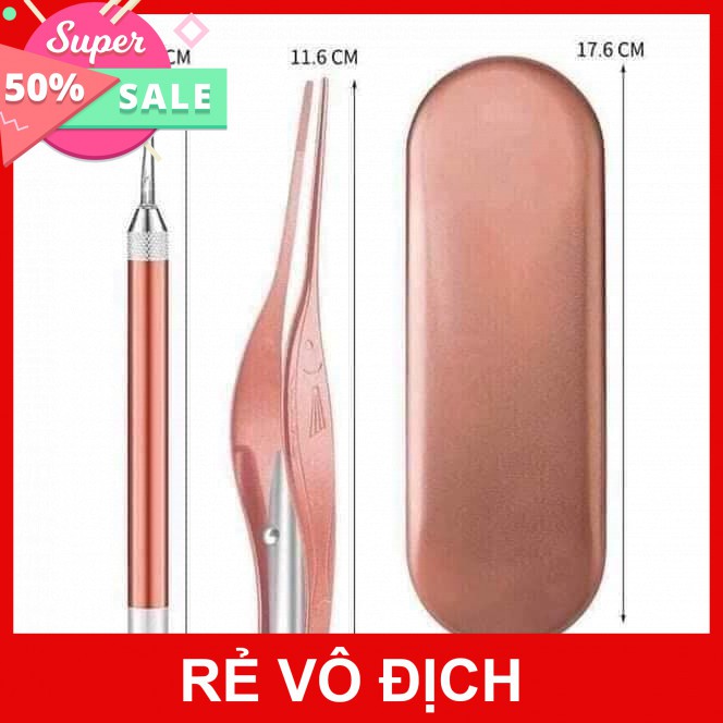 [Hot]-BỘ DỤNG CỤ LẤY RÁY TAI + KẸP ĐA NĂNG