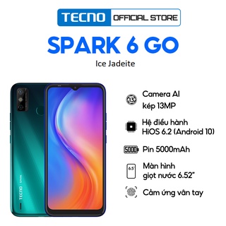 Điện thoại Tecno Spark 6 Go (2GB+32GB/4GB+64GB) Pin 5000mAh