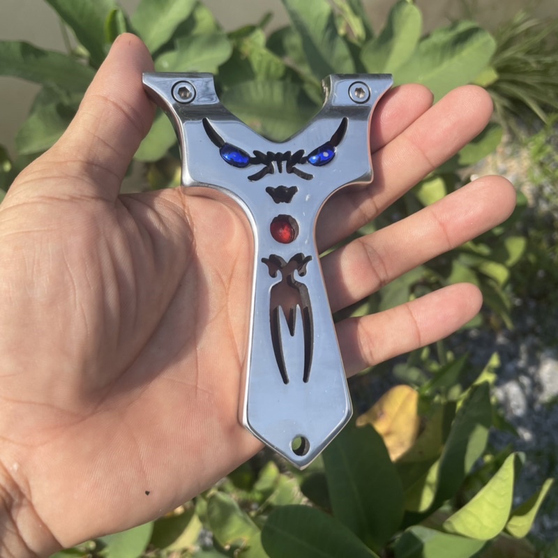 Ná quỷ mắt xanh lượn đầu + 2 dây và 100 viên bi kèm lục giác