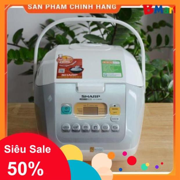 [FreeShip] Nồi Cơm Điện Sharp KS-COM18 1,8L Hàng thái lan, Bảo hành 12 tháng  - BM NEW