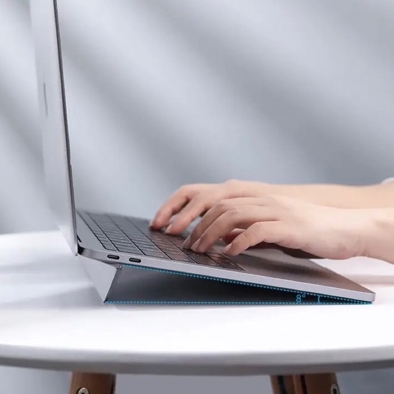 Đế tản nhiệt nhôm cho Laptop siêu gọn gập lại ship nhanh hcm 1h