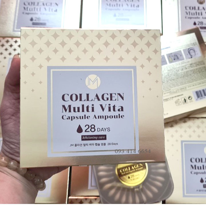 VIÊN COLLAGEN TƯƠI - AMMUD MULTI VITA AMPOULE HÀN QUỐC