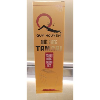 Nước Tương Tamari Quy Nguyên 250ml Thầy Tuệ Hải sx