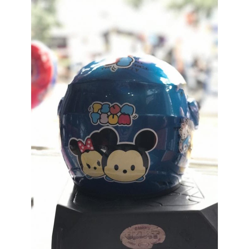 Mũ Bảo Hiểm Họa Tiết Hoạt Hình Disney Evo Tsum Tsum