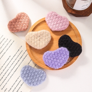 Kẹp Tóc Hình Trái Tim Màu Kẹo Ngọt Phong Cách Hàn Quốc