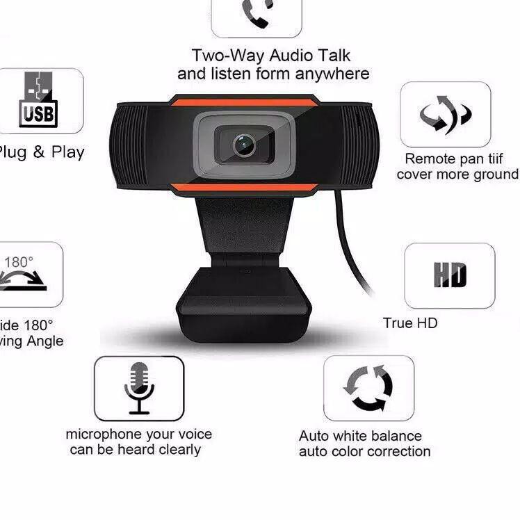 Webcam Tự Động Lấy Nét X85 HD 720P Cho PC Laptop | BigBuy360 - bigbuy360.vn