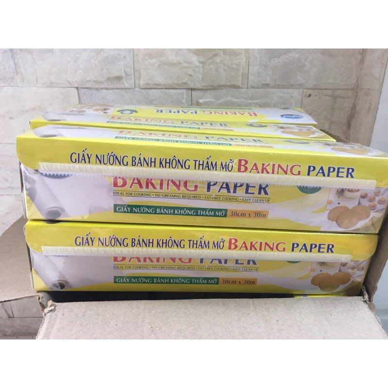 Giấy nến chống dính EU food   75m - Giấy nướng không thấm dầu (1 cuộn)