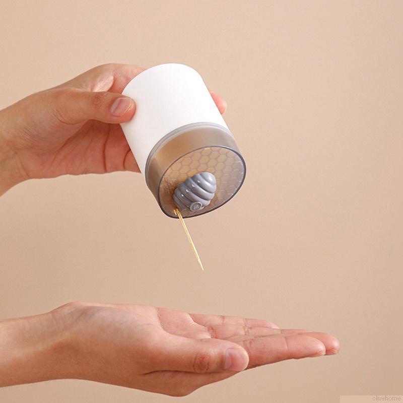 Hộp đựng tăm xỉa răng bằng nhựa TỔ ONG dễ thương