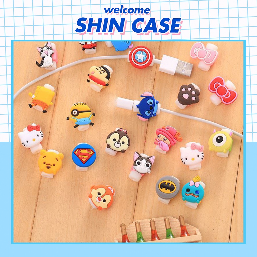 Phụ Kiện Bảo Vệ Chống Đứt Gãy Dây Sạc Cho Điện Thoại Phụ Kiện Tai Nghe Bluetooth Cáp Sạc Pin Dự Phòng Vỏ Case Ốp