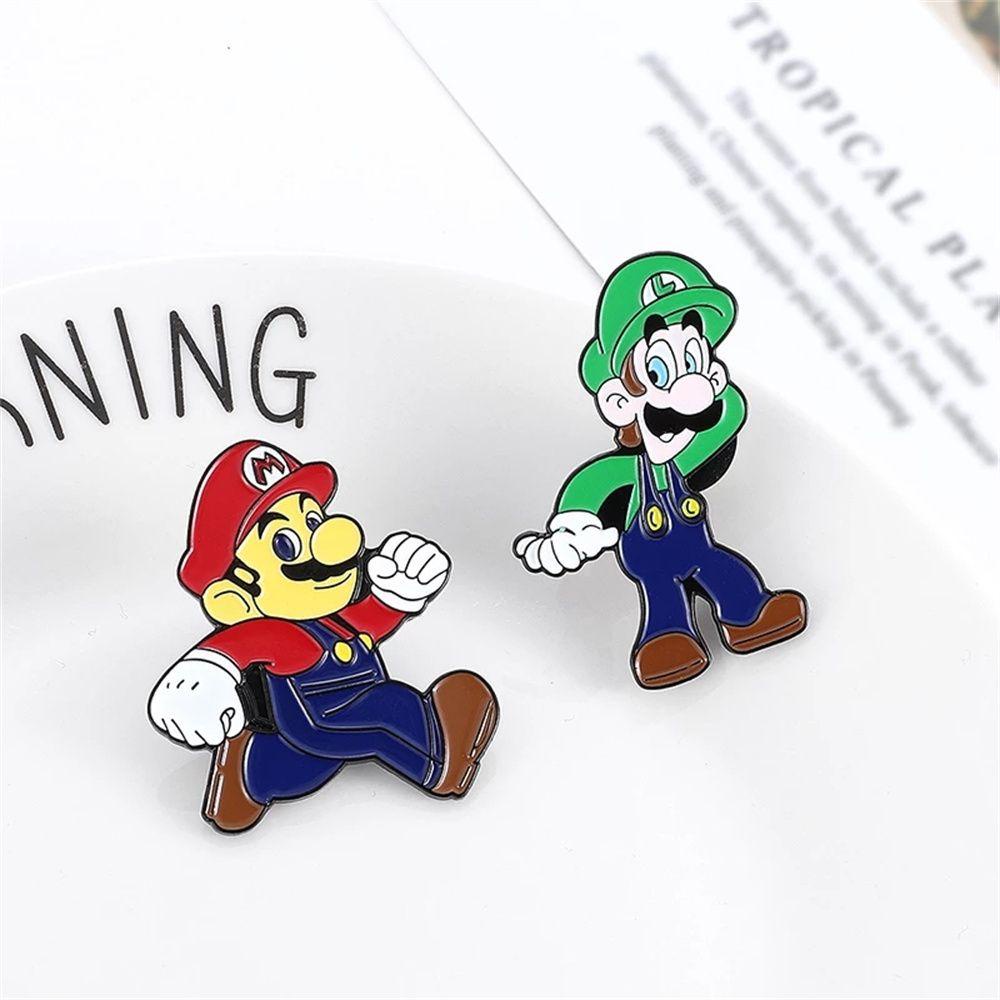 Huy Hiệu Cài Áo Hình Mèo Đen Trong Game Super Plumber Mario