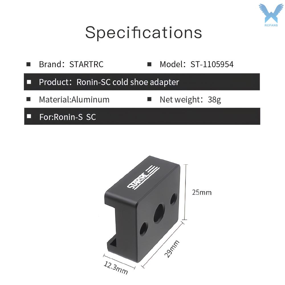 Đầu kẹp gắn đèn flash bằng hợp kim nhôm cho tay cầm Dji Ronin Sc | BigBuy360 - bigbuy360.vn