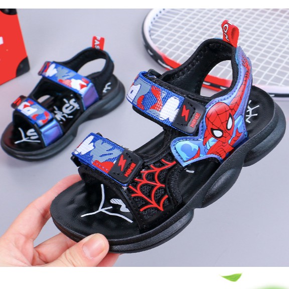Giày xăng đan siêu nhân nhện bé trai từ 3 - 12 tuổi