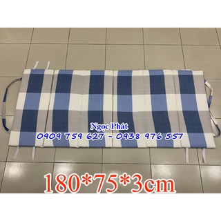 Xả Hàng Thanh Lý Nệm Gấp Văn Phòng Size 180cm