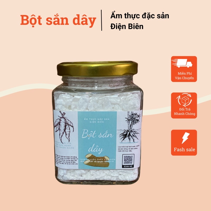 Bột sắn dây Điện Biên (đặc sản quà biếu)