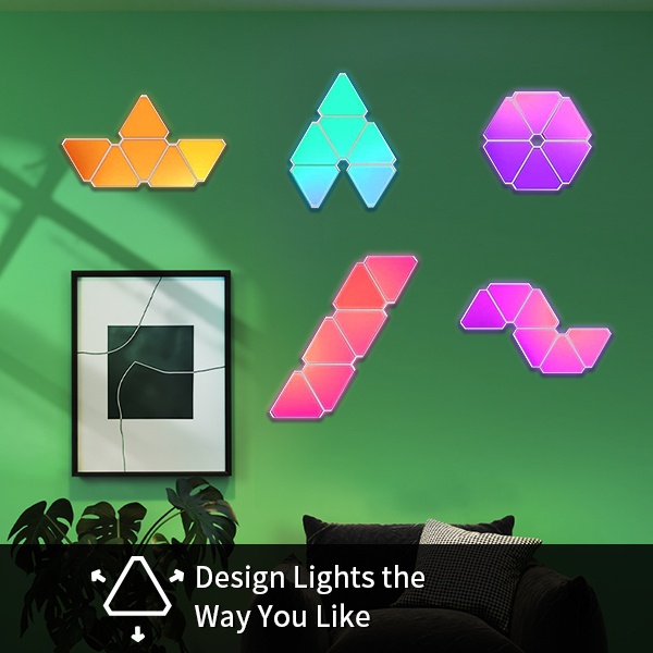 Đèn Led lắp ghép thông minh - Yeelight Smart Light Panels, RGB 16 triệu màu