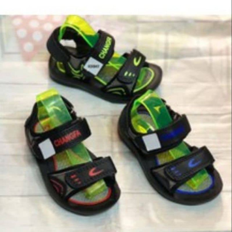Dép quai hậu sandal CHANGFA BICA cho bé trai từ 5 đến 12 tuổi