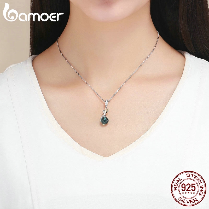 Hạt Trang Sức Bamoer Bằng Bạc Thiết Kế Tinh Tế Đa Năng Cho Nữ