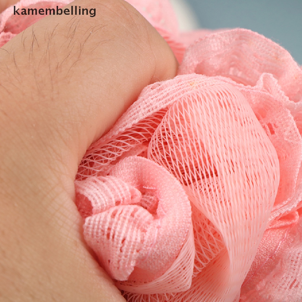 Kamembelling Bông Tắm Cỡ Lớn Dạng Lưới Chà Lưng Tiện Dụng