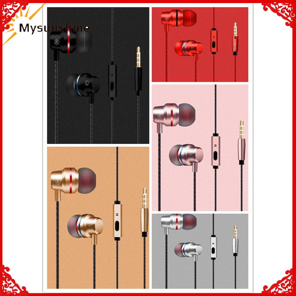 Tai Nghe Nhét Tai Bằng Kim Loại Cho Điện Thoại / Máy Tính / Mp3 | BigBuy360 - bigbuy360.vn