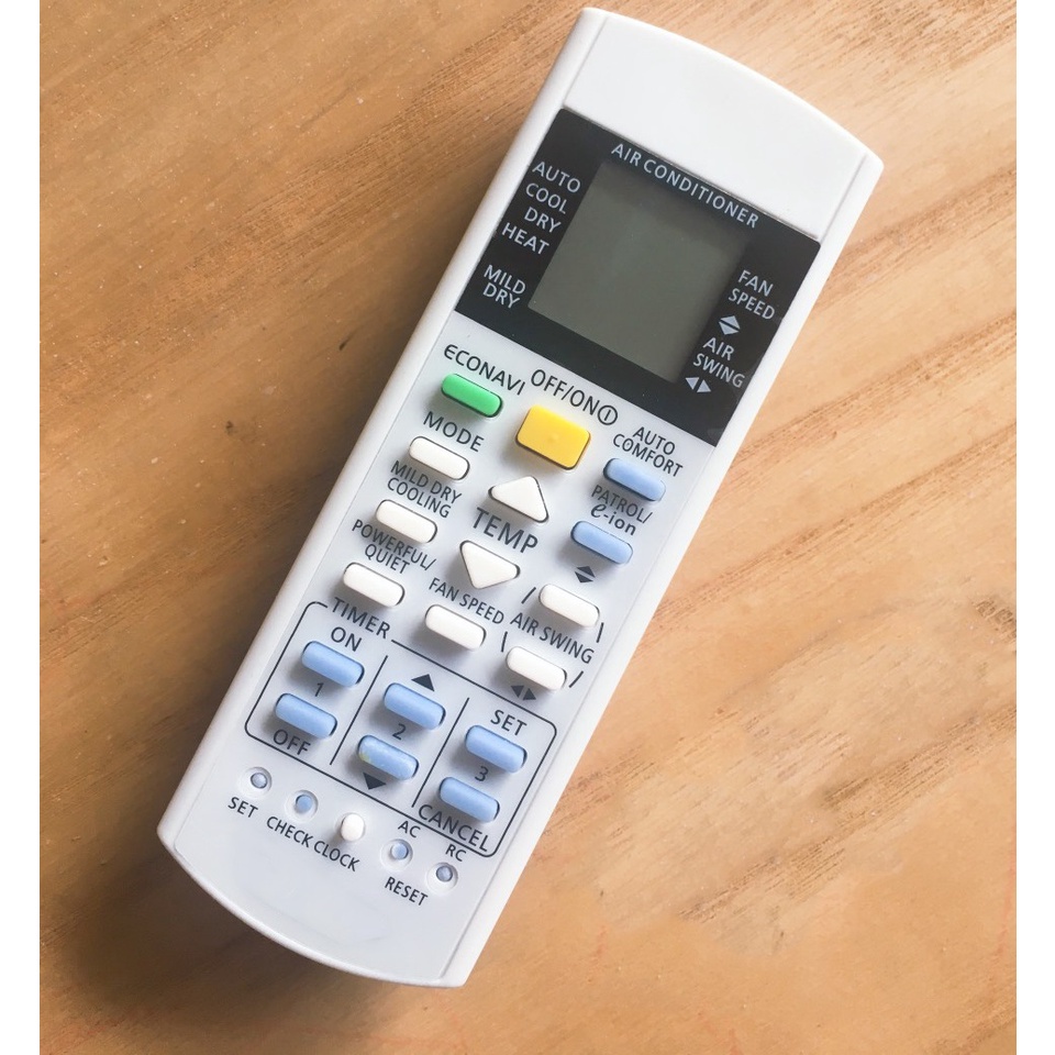 Remote máy lạnh Panasonic đa năng [TẶNG PIN] Điều khiển điều hòa Panasonic đa năng