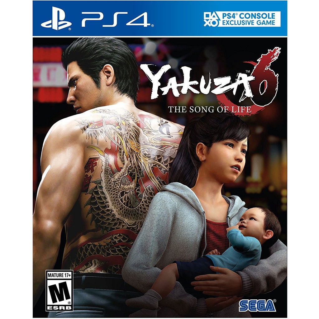 Đĩa game PS4 : Yakuza 6 The Song Of Life