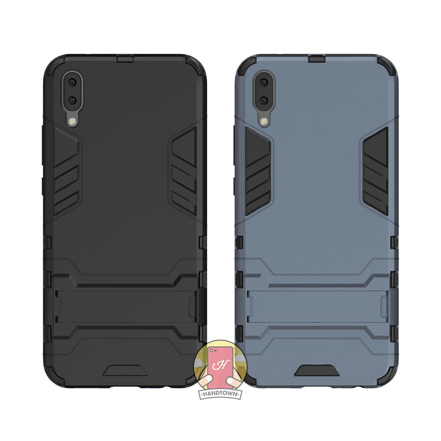 Ốp Lưng Cho Huawei Y7 Pro 2019 IRON - MAN Nhựa PC Cứng Viền Dẻo Chống Sốc