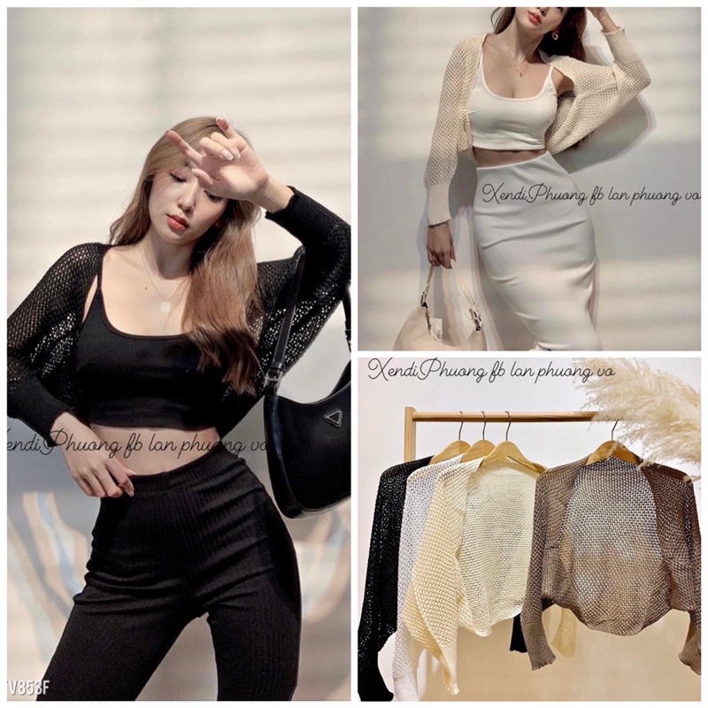 💥FRREESHIP💥ÁO KHOÁC LEN LƯỚI CADIGAN HÀNG ĐẸP SỊN SÒ UY TÍN