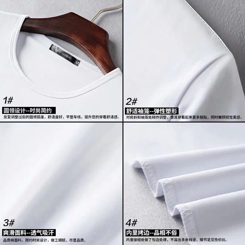 Áo Thun Cotton Lụa Lạnh Dáng Rộng Cổ Bẻ In Hình baju lelaki Vàng Kim Cương Versace 2021 Hàng Mới Về