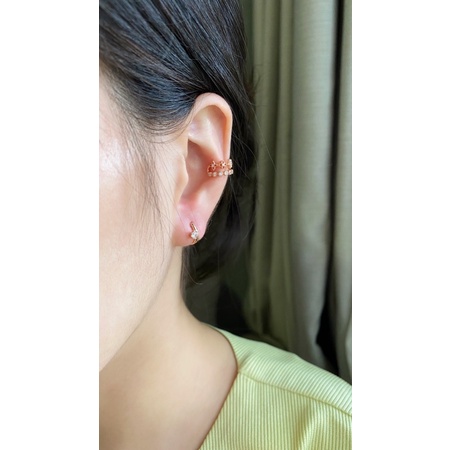 Hoa tai xinh, bông tai hàn quốc thanh lịch