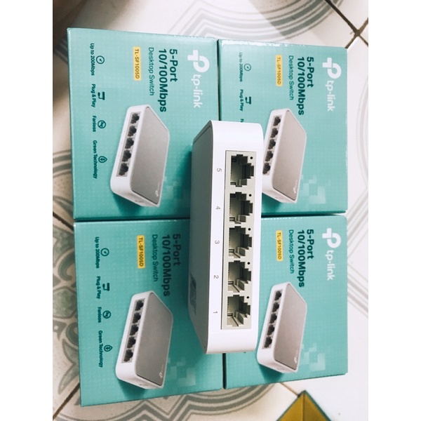 Bộ chia mạng switch Tp-Link - 5 cổng / 8 cổng tốc độ 10/100Mbps - Hộp Chia Mạng 5 cổng  Tplink Chính Hãng