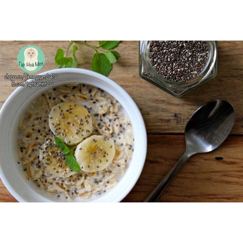 Hạt chia hữu cơ Markal 250g sử dụng làm bánh, pha nước cho bé - Mint ăn dặm