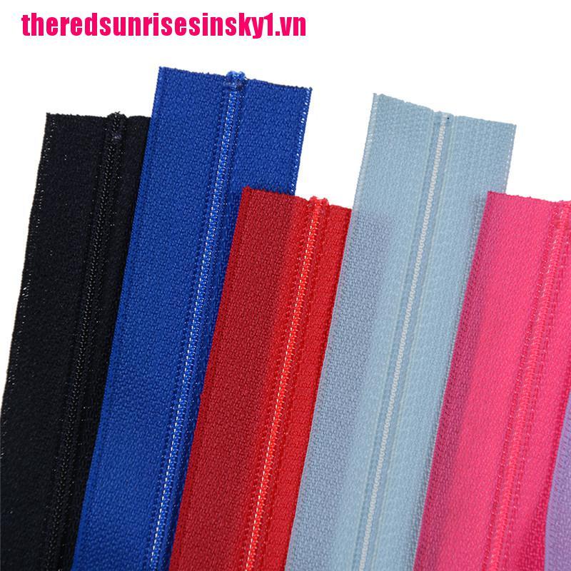 Set 5 dây kéo mini dùng để may áo quần dành cho búp bê
