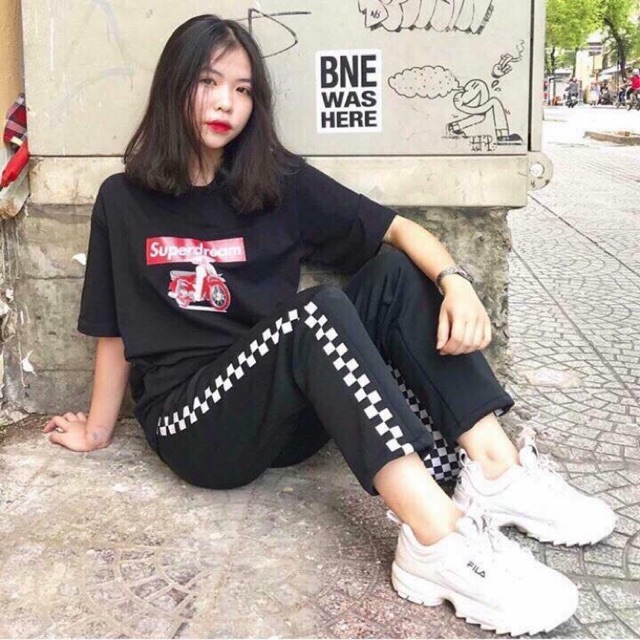 Quần sọc caro
