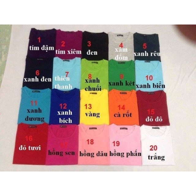 Combo áo thun