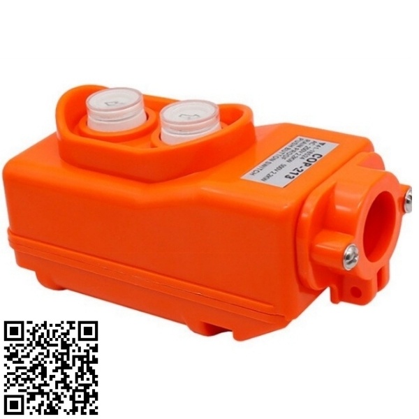 Công tắc COP-213 chống bụi, kín nước đảo chiều trực tiếp điều khiển động cơ điện, máy tời nâng hạ
