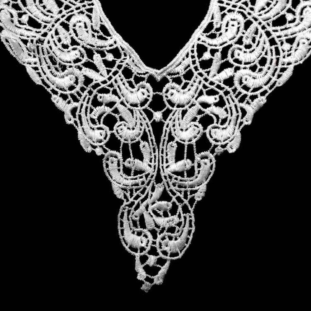 Vải Ren Thêu Cổ Áo 3D DIY 8 Kiểu