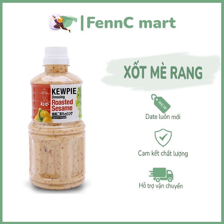 Nước Xốt Mè Rang 🥝FREESHIP🥝 Sốt Mè Rang Hiệu Kewpie