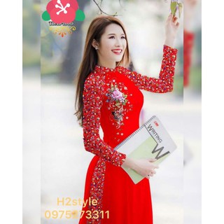 Sét áo dài cách tân truyền thống - siêu xinh- siêu yêu _ Giá rẻ nhất vịnh Bắc Bộ
