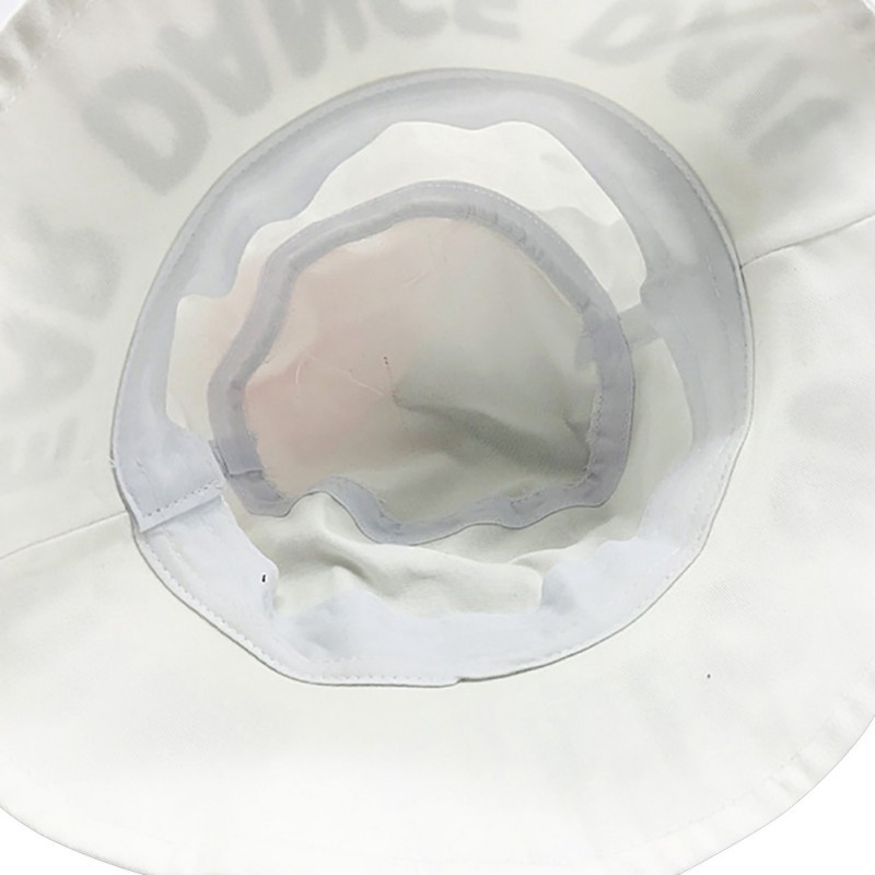 Nón Bucket hoạ tiết chữ chống tia UV cho bé