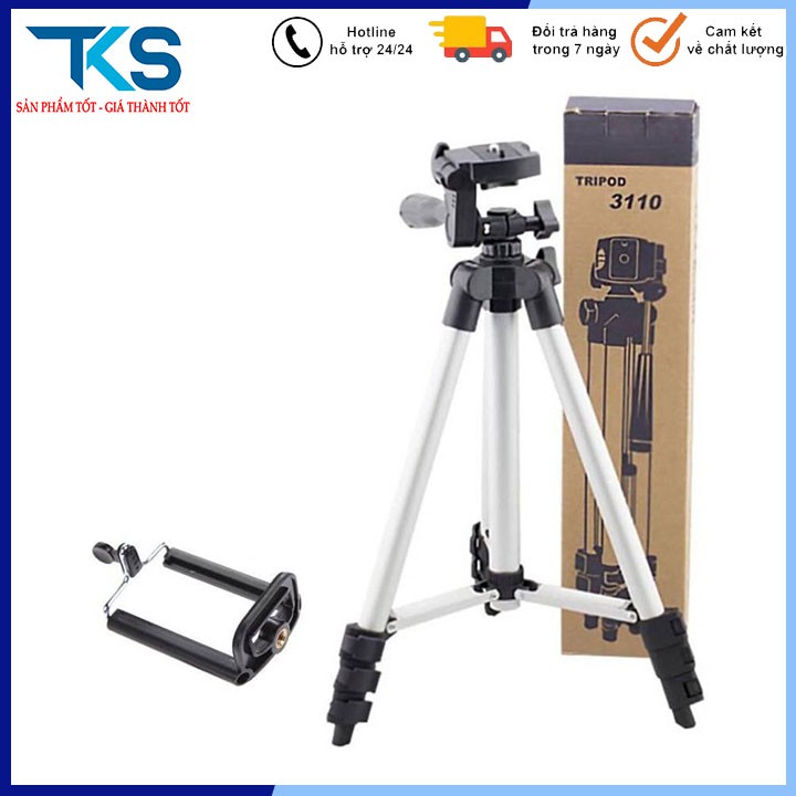 Tripod 3 chân hỗ trợ chụp ảnh TF 3110, Chân gậy chụp hình chụp ảnh quay phim 3110