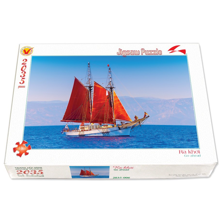 Bộ tranh xếp hình jigsaw puzzle 2035 mảnh – Ra Khơi