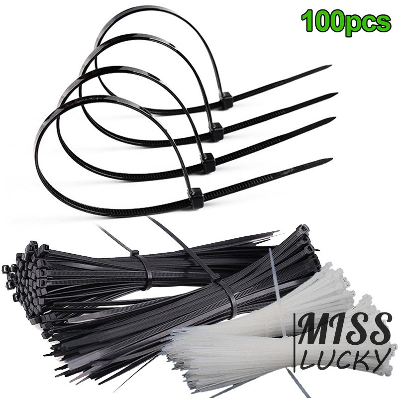 Set 100 dây rút làm bằng nhựa ABS