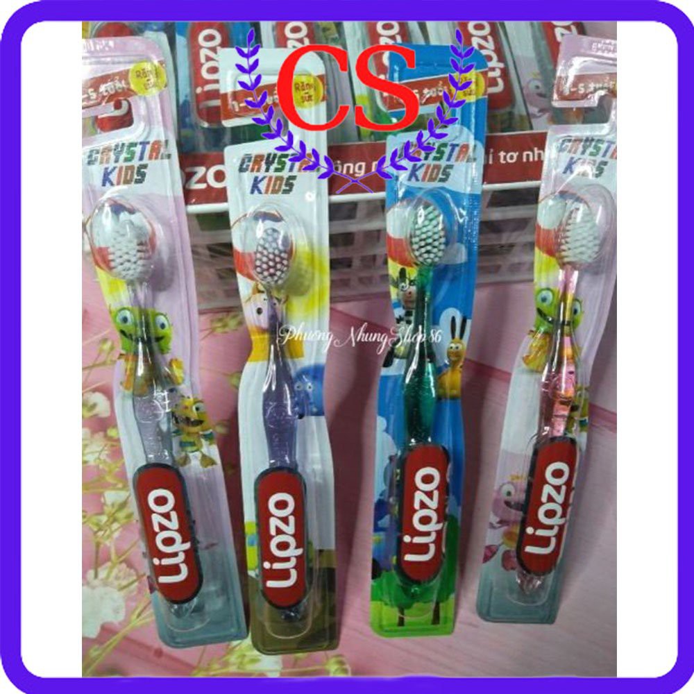 Bàn chải đánh răng Lipzo cho bé