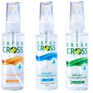 Dung Dịch Rửa Tay Khô Green Cross 70ml dạng xịt