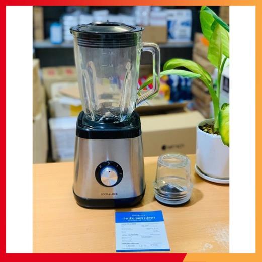 Máy xay sinh tố Power Blender cối thủy tinh Lock&Lock EJM366 - Bảo hành chính hãng 12 tháng