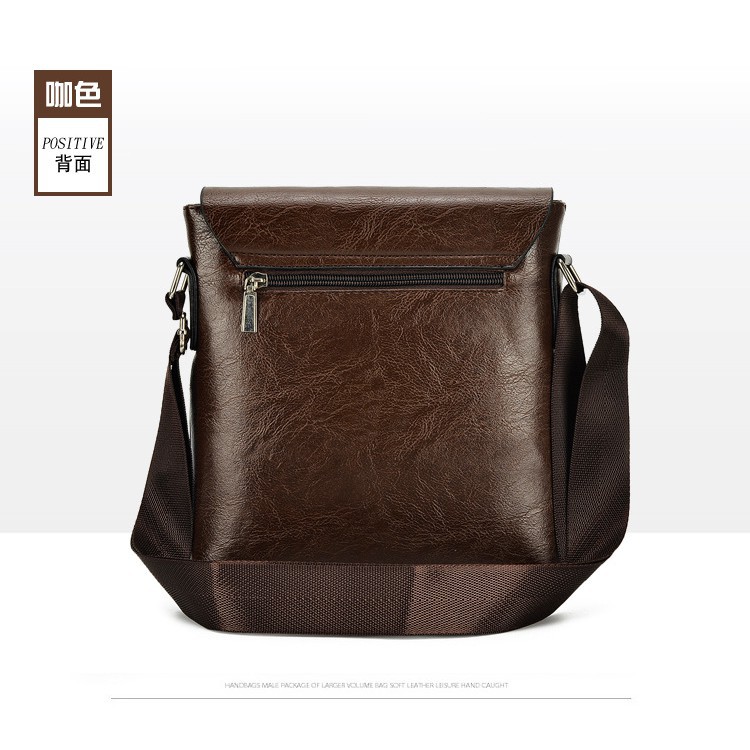 Túi đeo chéo Nam da thật Jeep cao cấp đựng Ipad 10 inch loại lớn